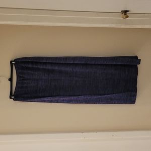 Maxi skirt dark blue